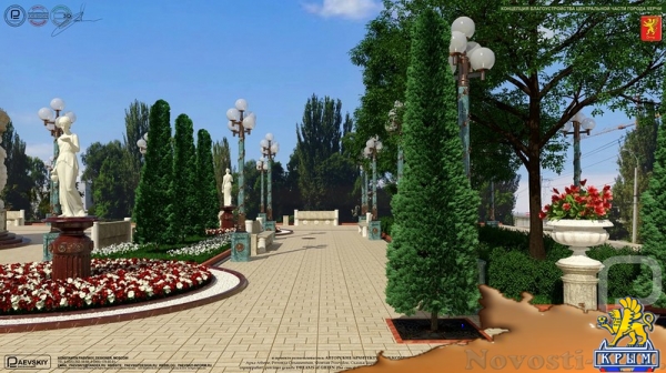 Московский архитектор предложил проект парка для Керчи - «Керчь»