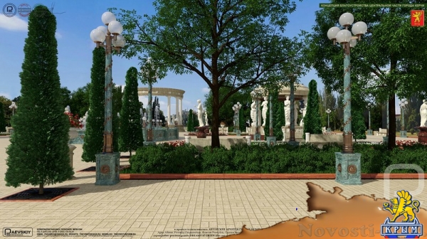 Московский архитектор предложил проект парка для Керчи - «Керчь»