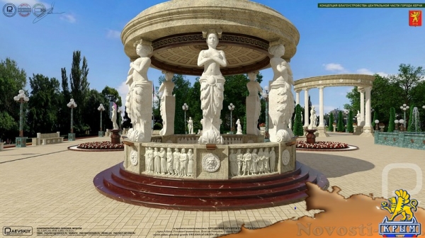 Московский архитектор предложил проект парка для Керчи - «Керчь»