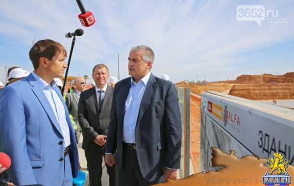 Мы должны не только отстроить аэропорт, но и закончить работы по строительству дорог, – Аксенов (ФОТО) - «Симферополь»