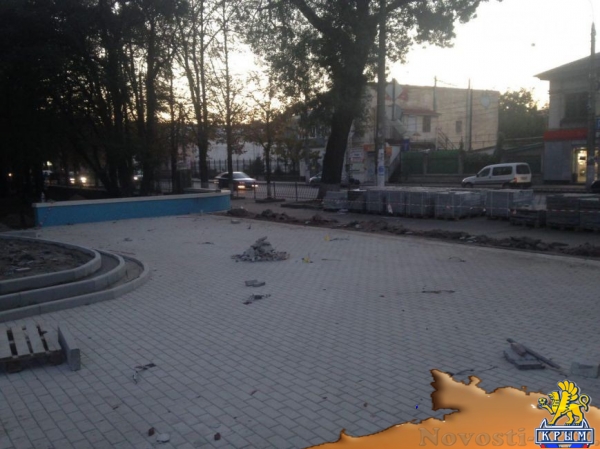 В Симферополе вход в Детский парк начали реконструировать (ФОТОФАКТ) - «Симферополь»