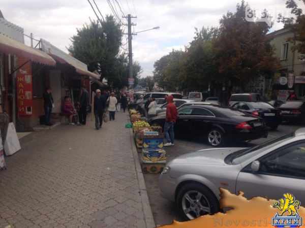 Стихийный рынок "под прикрытием" (ФОТОФАКТ) - «Симферополь»