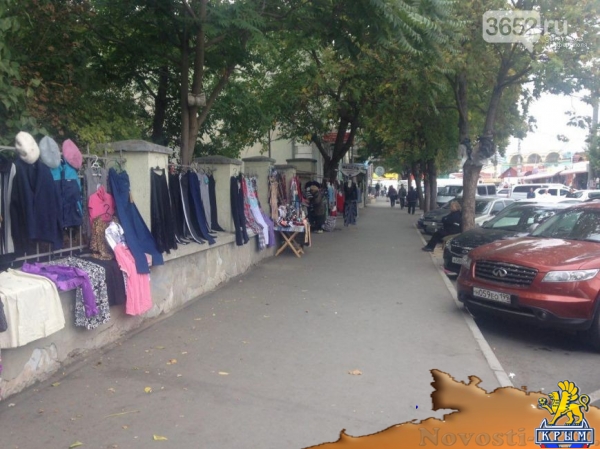 Стихийный рынок "под прикрытием" (ФОТОФАКТ) - «Симферополь»