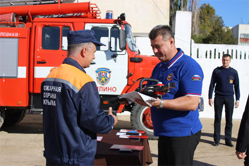 Новое пожарное подразделение ГКУ РК «Пожарная охрана Республики Крым» приведено в действие по предназначению в с. Вилино Бахчисарайского района - «МЧС» Новое пожарное подразделение ГКУ РК «Пожарная охрана Республики Крым» приведено в действие по предназначению в с. Вилино Бахчисарайского района - «МЧС»