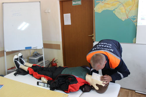 С начала недели стартовал второй этап обучения сотрудников ГКУ РК «Пожарная охрана Республики Крым» по первоначальной подготовке спасателей - «МЧС» С начала недели стартовал второй этап обучения сотрудников ГКУ РК «Пожарная охрана Республики Крым» по первоначальной подготовке спасателей - «МЧС»