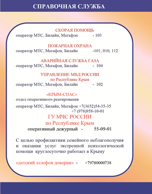 В МЧС Республики Крым разработан «Паспорт безопасности школьника» - «МЧС» В МЧС Республики Крым разработан «Паспорт безопасности школьника» - «МЧС»