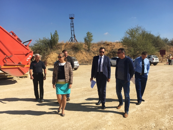 Специалисты Госкомрегистра поставили на кадастровый учёт первый в Крыму полигон ТБО в Белогорском районе — Александр Спиридонов - «Госкомрегистр»