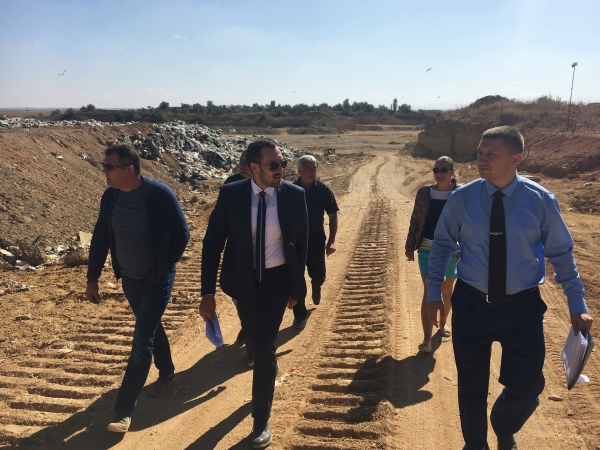 Специалисты Госкомрегистра поставили на кадастровый учёт первый в Крыму полигон ТБО в Белогорском районе — Александр Спиридонов - «Госкомрегистр»