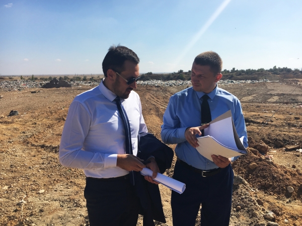 Специалисты Госкомрегистра поставили на кадастровый учёт первый в Крыму полигон ТБО в Белогорском районе — Александр Спиридонов - «Госкомрегистр»