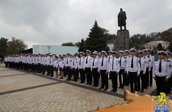 Первокурсникам КГМТУ вручили курсантские билеты - «Керчь» Первокурсникам КГМТУ вручили курсантские билеты - «Керчь»