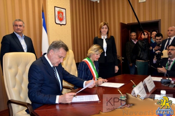 Республика Крым готова развивать отношения с властями и бизнесменами Италии как субъект России – Аксёнов (ДОПОЛНЕНО, ФОТО) - «Экономика Крыма»