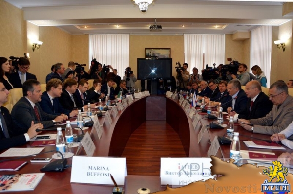 Республика Крым готова развивать отношения с властями и бизнесменами Италии как субъект России – Аксёнов (ДОПОЛНЕНО, ФОТО) - «Экономика Крыма»