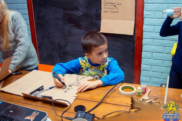 Юные керчане работали над созданием собственного мультфильма - «Керчь»
