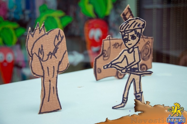 Юные керчане работали над созданием собственного мультфильма - «Керчь»