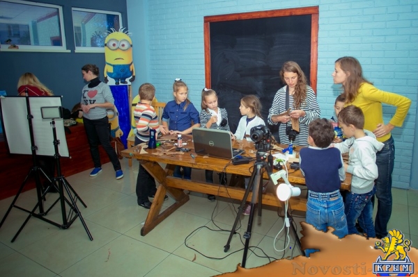 Юные керчане работали над созданием собственного мультфильма - «Керчь»