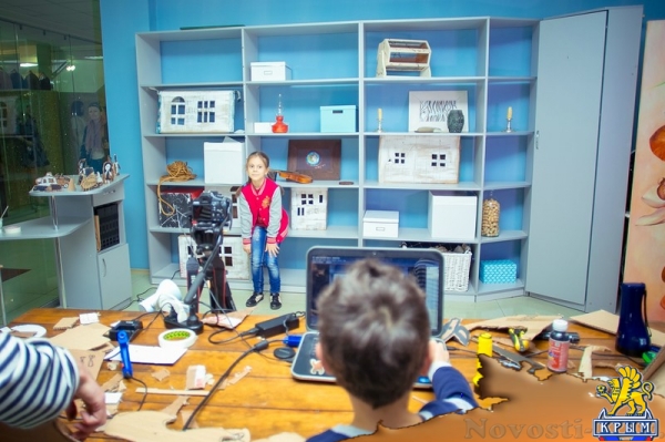 Юные керчане работали над созданием собственного мультфильма - «Керчь»
