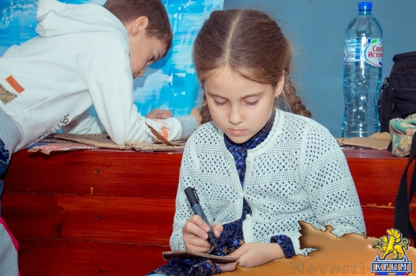 Юные керчане работали над созданием собственного мультфильма - «Керчь»