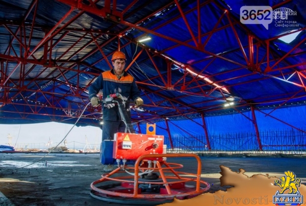 Строители Крымского моста сформировали первый участок плиты проезжей части (ФОТО) - «Симферополь»