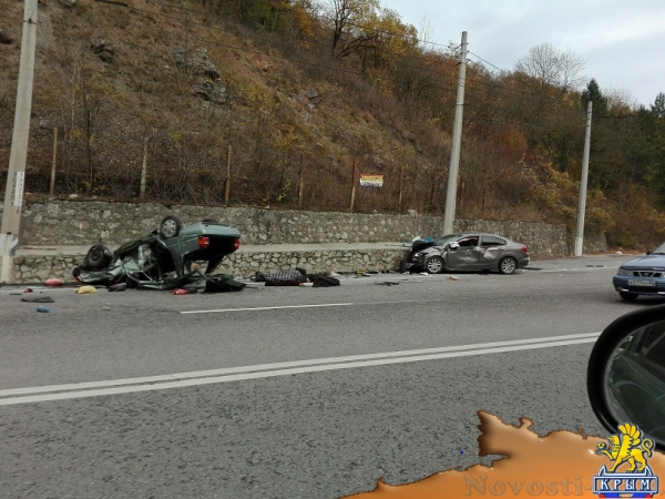 Два человека погибли и два пострадали в ДТП на крымской трассе 23 октября (ФОТО) - «Симферополь»