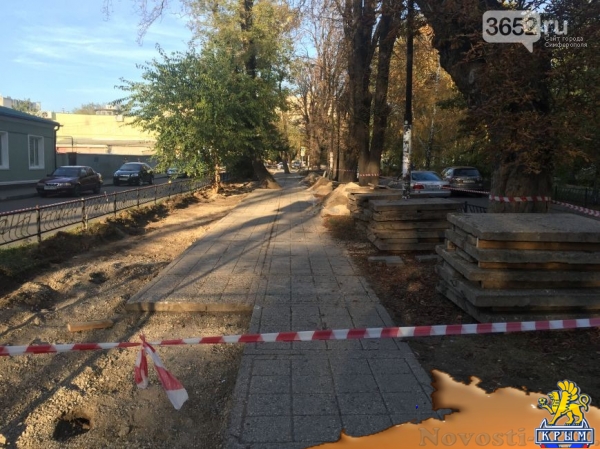 В Симферополе начали реконструировать бульвар Франко (ФОТОФАКТ) - «Симферополь» В Симферополе начали реконструировать бульвар Франко (ФОТОФАКТ) - «Симферополь»