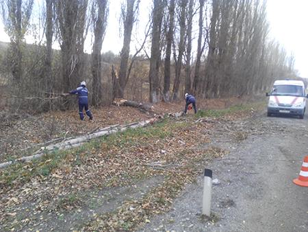 Спасатели «КРЫМ-СПАС» ликвидируют последствия непогоды - «МЧС» Спасатели «КРЫМ-СПАС» ликвидируют последствия непогоды - «МЧС»