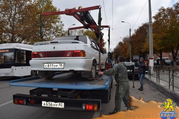 Эвакуаторы вышли на улицы Симферополя – штраф за стоянку в неположенном месте составляет 1,5 тыс руб (ФОТО) - «Общество Крыма»