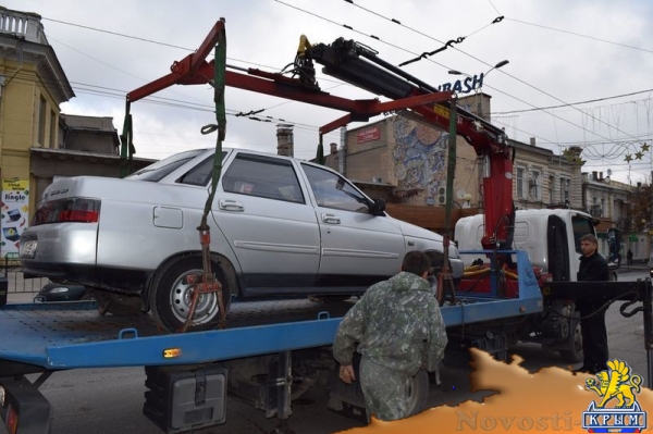 Эвакуаторы вышли на улицы Симферополя – штраф за стоянку в неположенном месте составляет 1,5 тыс руб (ФОТО) - «Общество Крыма»