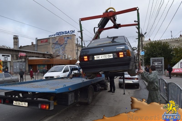 Эвакуаторы вышли на улицы Симферополя – штраф за стоянку в неположенном месте составляет 1,5 тыс руб (ФОТО) - «Общество Крыма»