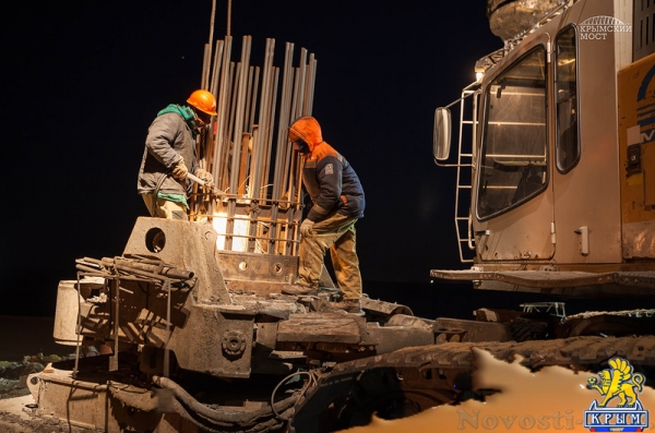 Керченский мост: на первом участке завершено строительство фундамента - «Керчь»