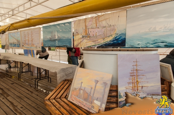 «Херсонес» поднимает паруса» (ФОТОРЕПОРТАЖ) - «Общество Крыма»