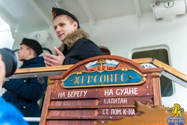 «Херсонес» поднимает паруса» (ФОТОРЕПОРТАЖ) - «Общество Крыма»