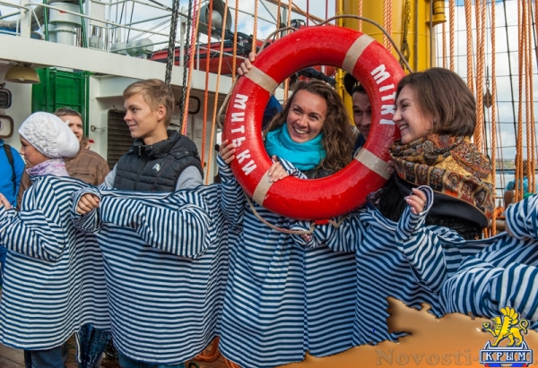 «Херсонес» поднимает паруса» (ФОТОРЕПОРТАЖ) - «Общество Крыма»