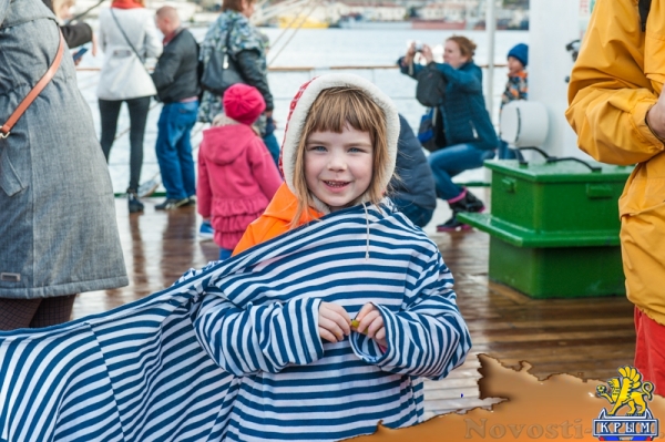 «Херсонес» поднимает паруса» (ФОТОРЕПОРТАЖ) - «Общество Крыма»