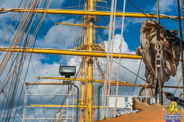 «Херсонес» поднимает паруса» (ФОТОРЕПОРТАЖ) - «Общество Крыма»