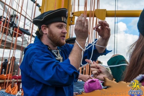 «Херсонес» поднимает паруса» (ФОТОРЕПОРТАЖ) - «Общество Крыма»