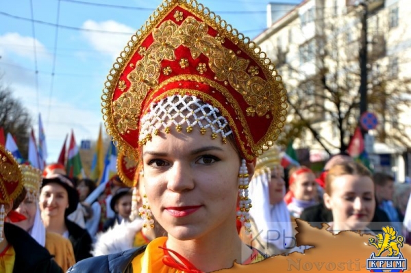 Мероприятия по случаю Дня народного единства в Симферополе - «70 лет Победы»