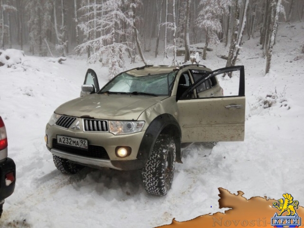 В крымских горах джип "сбежал" от водителя (ФОТО, ВИДЕО) - «Симферополь»