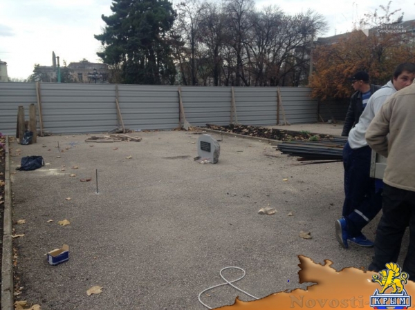 В Симферополе начались работы по возведению памятника "Народному ополчению" (ФОТОФАКТ) - «Симферополь»