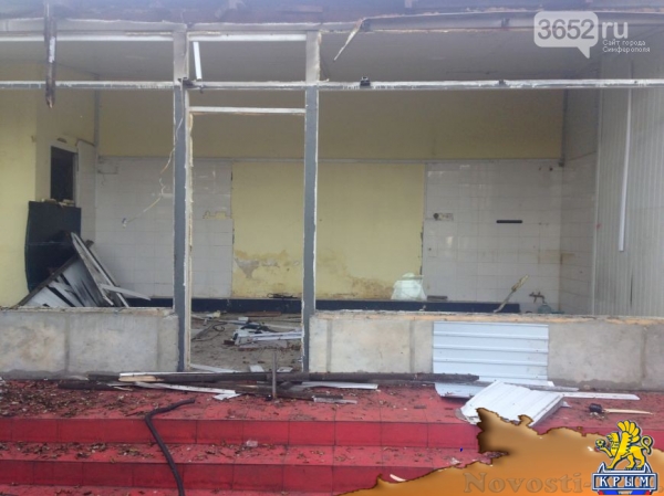 В Симферополе начали сносить минирынок по ул.Козлова (ФОТОФАКТ) - «Симферополь»