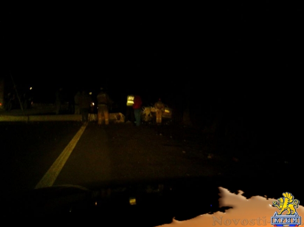 Ночью в Симферополе насмерть разбился таксист (ФОТО, обновлено) - «Симферополь»