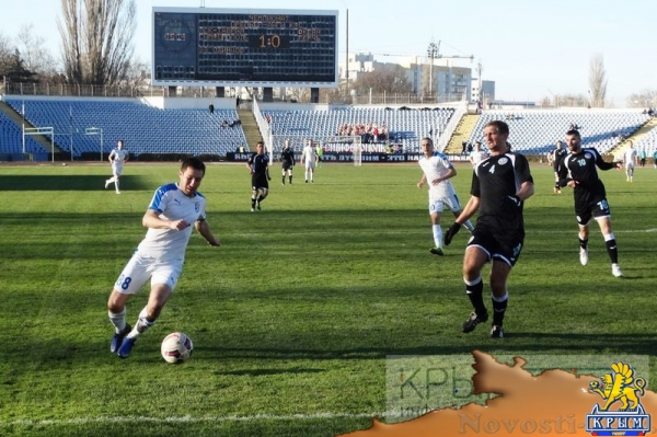 «Севастополь» победил «Евпаторию», уступая ей по ходу игры 0:3 в 14-м туре чемпионата Премьер-лиги КФС - «Культура Крыма»