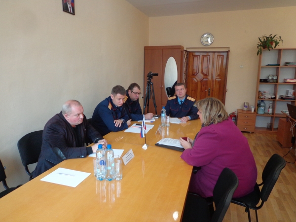 Совместный прием с руководством Главного следственного управления - «Правам человека»