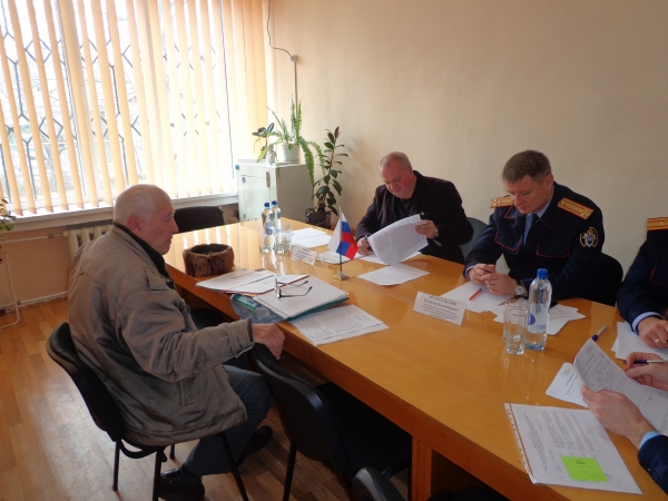 Совместный прием с руководством Главного следственного управления - «Правам человека»