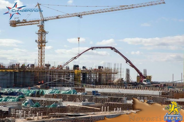 Строители нового аэровокзального комплекса в Симферополе приступили к возведению каркаса здания (ФОТО) - «Экономика Крыма»