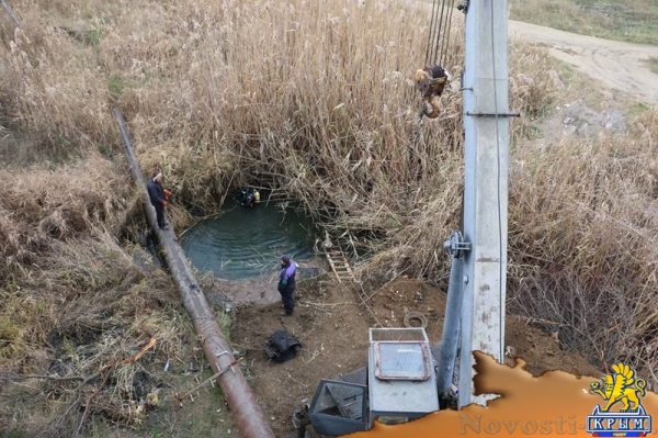 Водолазы помогают «Воде Крыма» устранить порыв на водоводе в Керчи (ФОТО) - «Общество Крыма»