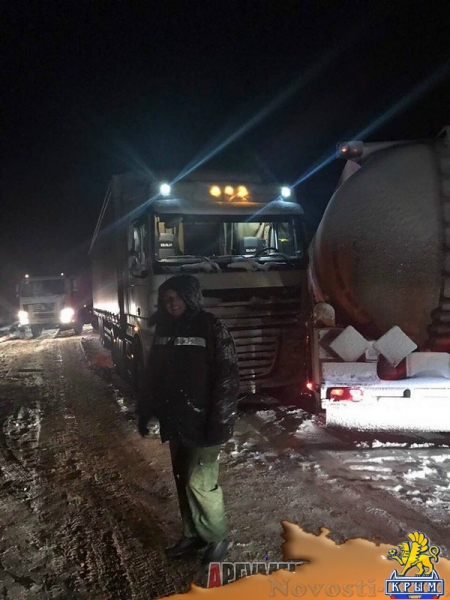 По дороге в Керчь фурам непросто - «Керчь»