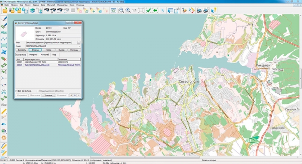 Госкомрегистр сообщает об обновлении картографических данных, используемых в ГИС-программе «Панорама» - «Госкомрегистр»
