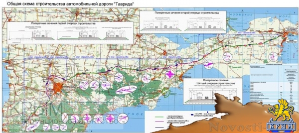 Минтранс Крыма продемонстрировал, как будет выглядеть трасса «Таврида» (ФОТО) - «70 лет Победы» Минтранс Крыма продемонстрировал, как будет выглядеть трасса «Таврида» (ФОТО) - «70 лет Победы»