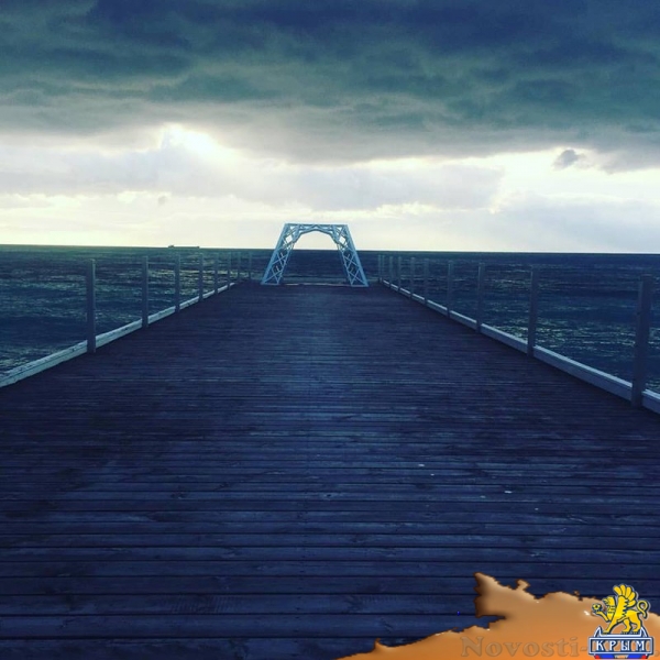 В Ялте уруганом снесло «эйфелеву башню» - «Происшествия»