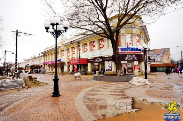 Центр Симферополя продолжает преображаться (ФОТОРЕПОРТАЖ) - «Политика Крыма»